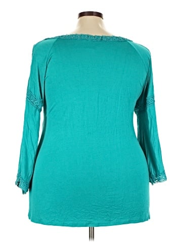 Forgotten Grace 3/4 Sleeve Top (view 2)