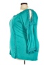 Forgotten Grace Teal 3/4 Sleeve Top Size 3X - photo 5