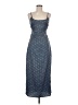 Isalis 100% Polyester Blue Casual Dress Size M - photo 1