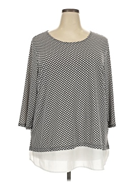 Adrianna Papell 3/4 Sleeve Blouse