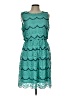 Luxology 100% Polyester Teal Cocktail Dress Size 12 - photo 1