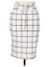 Classic Concepts Checkered-gingham White Casual Skirt Size XL - photo 1