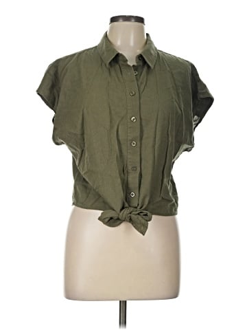 Ellen Tracy Short Sleeve Blouse (view 1)