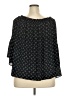 Boutique + 100% Polyester Black 3/4 Sleeve Blouse Size 3X Plus - photo 2