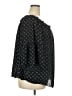 Boutique + 100% Polyester Black 3/4 Sleeve Blouse Size 3X Plus - photo 4