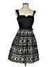 Way-in 100% Polyester Hearts Black Cocktail Dress Size 3 - photo 1