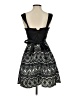 Way-in 100% Polyester Hearts Black Cocktail Dress Size 3 - photo 2