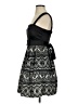Way-in 100% Polyester Hearts Black Cocktail Dress Size 3 - photo 5