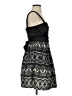 Way-in 100% Polyester Hearts Black Cocktail Dress Size 3 - photo 4