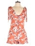 rue21 Floral Orange Romper Size 2X - photo 1