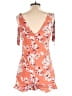 rue21 Floral Orange Romper Size 2X - photo 2
