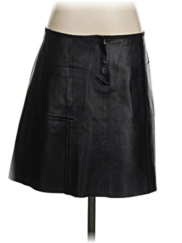 Katayone Adeli Faux Leather Skirt (view 1)