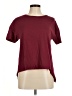 Tiny 100% Cotton Burgundy Short Sleeve Top Size M - photo 1
