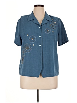 Alfred Dunner Short Sleeve Blouse