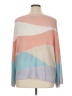 Torrid Color Block Pink Pullover Sweater Size 1X Plus (1) - photo 2
