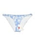 L Space Print Blue Swimsuit Bottoms Size L - photo 1