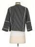Rafaella 100% Rayon Stripes Black Jacket Size S (petite) - photo 2