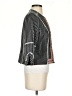 Rafaella 100% Rayon Stripes Black Jacket Size S (petite) - photo 4