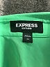 Express Solid Green Long Sleeve Button-Down Shirt Size XS - photo 7