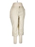 Woman Within Solid Ivory Khakis Size 16W - photo 1