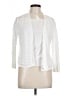 Nanette Lepore 100% Linen White Cardigan Size L - photo 1