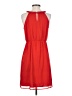 Mossimo 100% Polyester Red Casual Dress Size S - photo 2