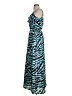 Gianni Bini 100% Polyester Print Teal Casual Dress Size S - photo 5