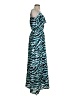 Gianni Bini 100% Polyester Print Teal Casual Dress Size S - photo 4
