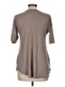 BCBGMAXAZRIA Gray Short Sleeve Top Size M - photo 2