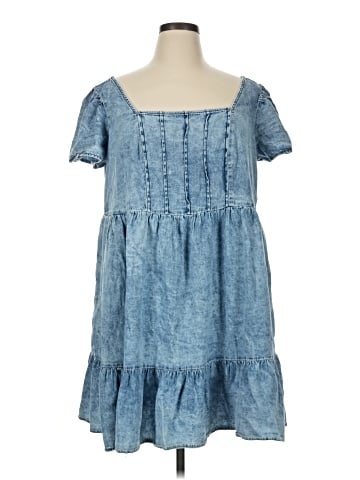 Terra & Sky Casual Dress (view 1)