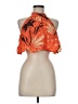 Amuse Society 100% Viscose Orange Kimono Size M - photo 1