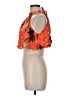 Amuse Society 100% Viscose Orange Kimono Size M - photo 5