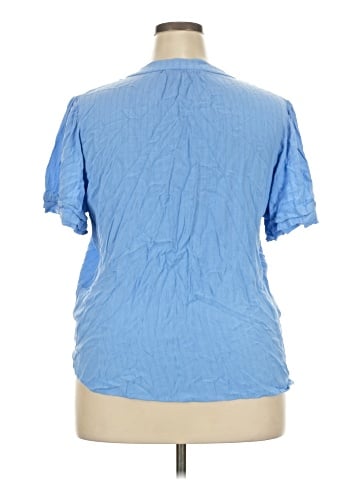 Well Worn Short Sleeve Blouse (view 2)