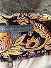 Elliott Lauren Paisley Blue Orange Casual Pants Size 10 - photo 7