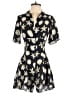 Saylor 100% Viscose Hearts Black Romper Size XS - photo 1