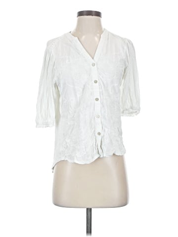 Democracy 3/4 Sleeve Blouse (view 1)