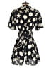 Saylor 100% Viscose Hearts Black Romper Size XS - photo 2