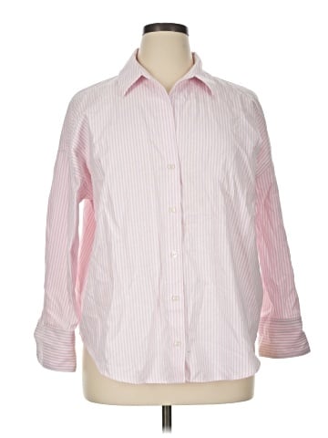 Zara Long Sleeve Button-Down Shirt (view 1)