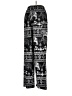 0039 Italy Print Black Casual Pants Size 6 (estimated) - photo 2