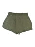 Thread & Supply 100% Tencel Solid Green Khaki Shorts Size M - photo 2