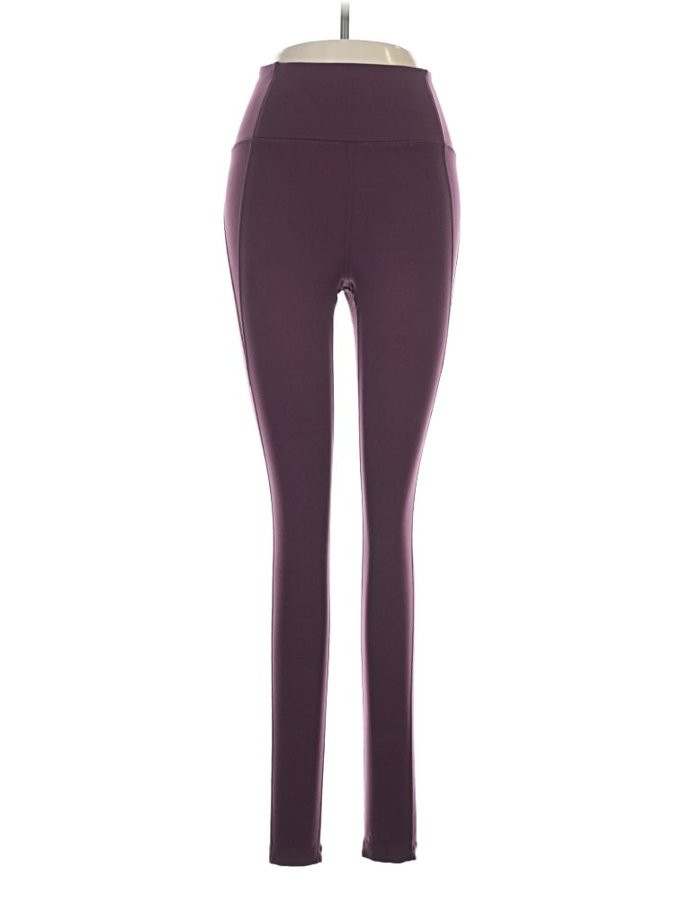 Pre-owned Girlfriend Collective Active Pants In Purple