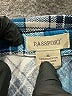 Passport 100% Polyester Plaid Blue Long Sleeve Blouse Size XL - photo 7