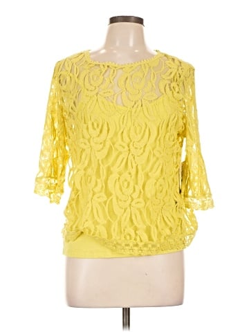 Fever 3/4 Sleeve Blouse (view 1)