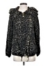 Chaus Animal Print Black Jacket Size S - photo 1
