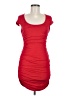 BodyC Solid Red Cocktail Dress Size 6 (estimated) - photo 1
