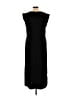 Grecerelle Solid Black Casual Dress Size L - photo 2