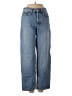 Topshop Stripes Blue Jeans Size 2 - photo 1
