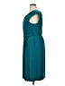 Suzi Chin for Maggy Boutique Solid Teal Casual Dress Size 14 - photo 5