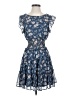 Altar'd State 100% Polyester Paisley Blue Cocktail Dress Size S - photo 1