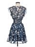 Altar'd State 100% Polyester Paisley Blue Cocktail Dress Size S - photo 2
